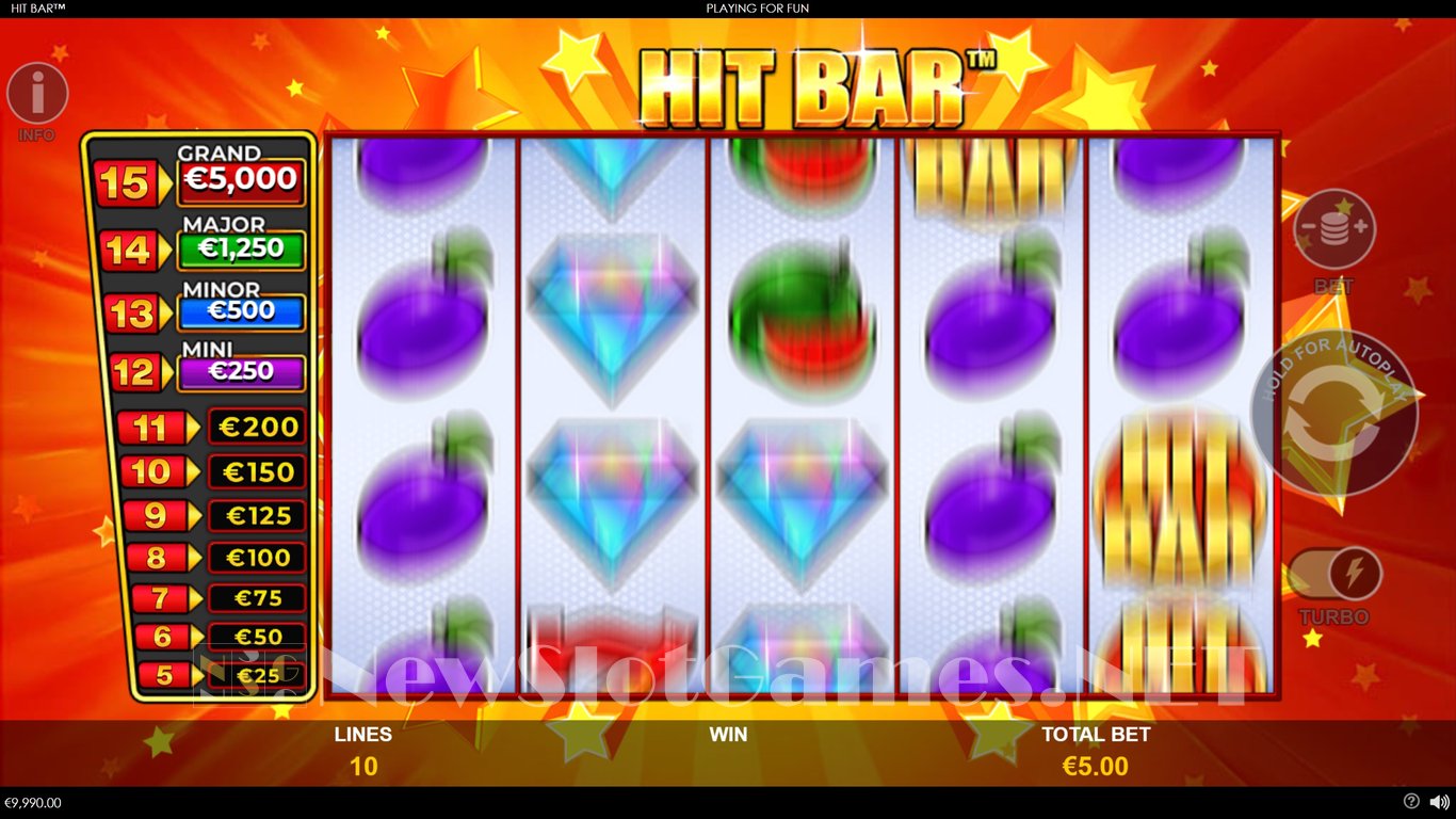Hit Bar Slot Slot Image in Demo - pic. 7