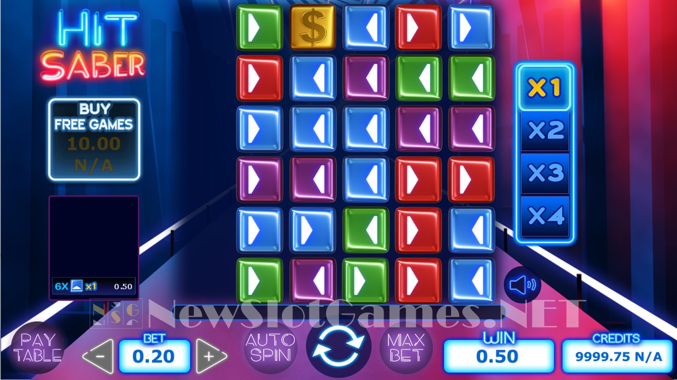 Hit Saber Slot Slot Image in Demo - pic. 3