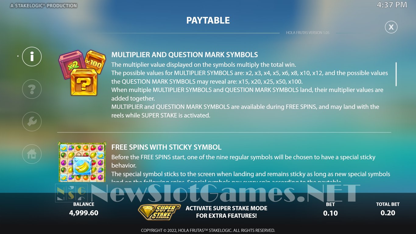 Hola Frutas Slot Slot Image in Demo - pic. 5