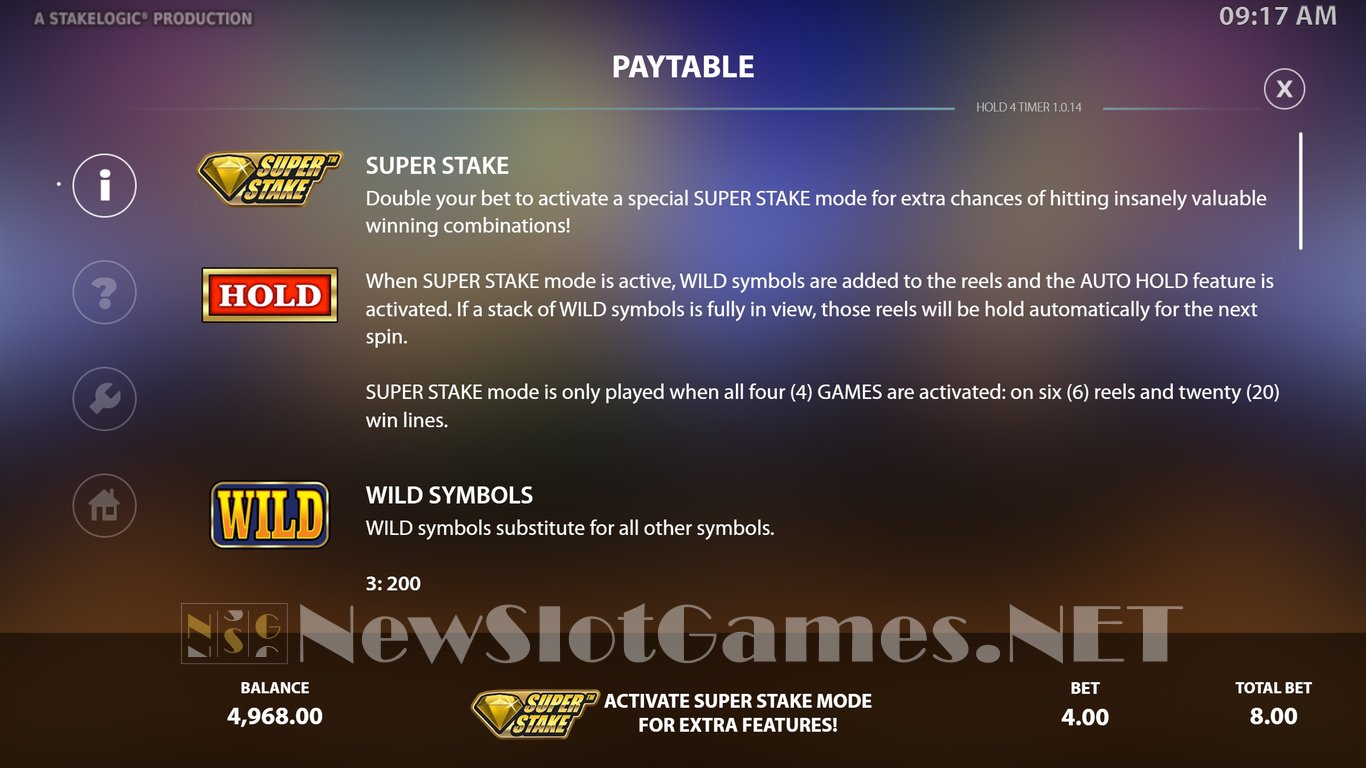 Hold4Timer  Slot Slot Image in Demo - pic. 3