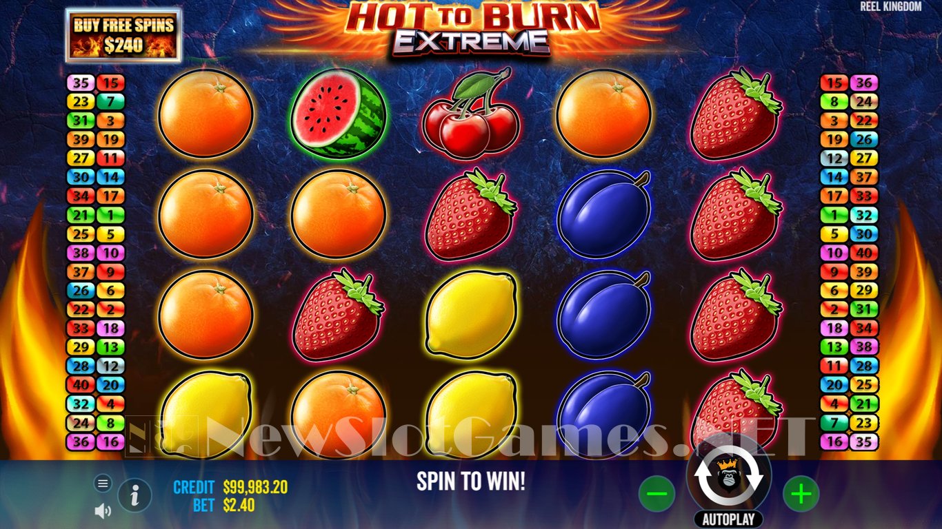 Hot to Burn Extreme Slot Slot Image in Demo - pic. 2