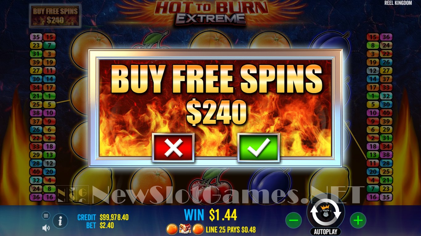 Hot to Burn Extreme Slot Slot Image in Demo - pic. 7