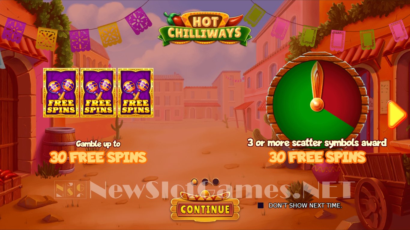 Hot Chilliways Slot Demo Image