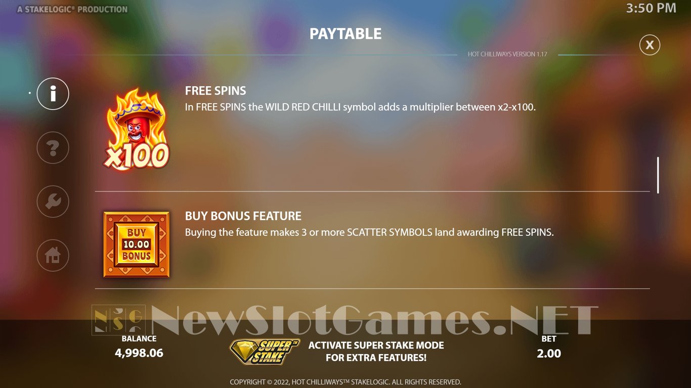 Hot Chilliways Slot Slot Image in Demo - pic. 6