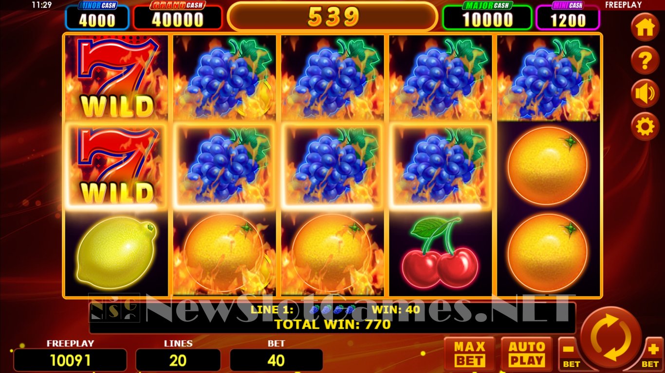 Hot Fruits 20 Cash Spins Slot Slot Image in Demo - pic. 4