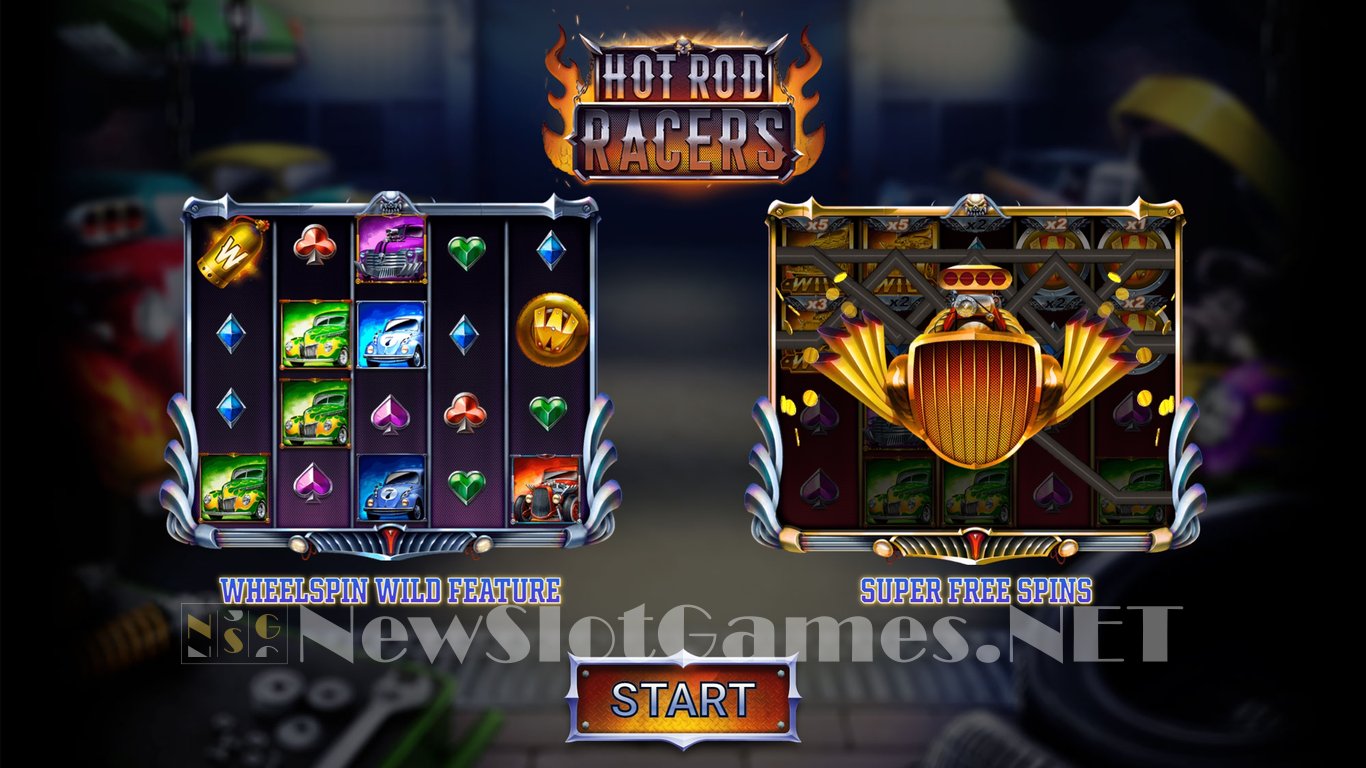 Hot Rod Racers Slot Demo Image