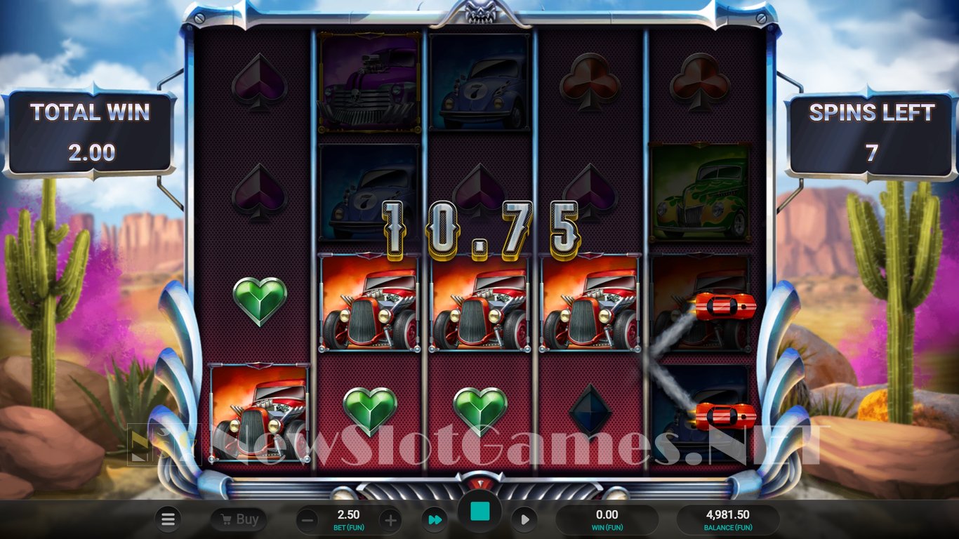 Hot Rod Racers Slot Slot Image in Demo - pic. 11