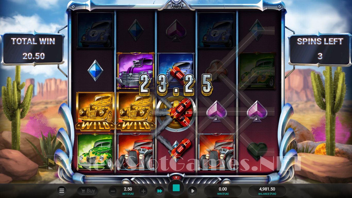 Hot Rod Racers Slot Slot Image in Demo - pic. 12