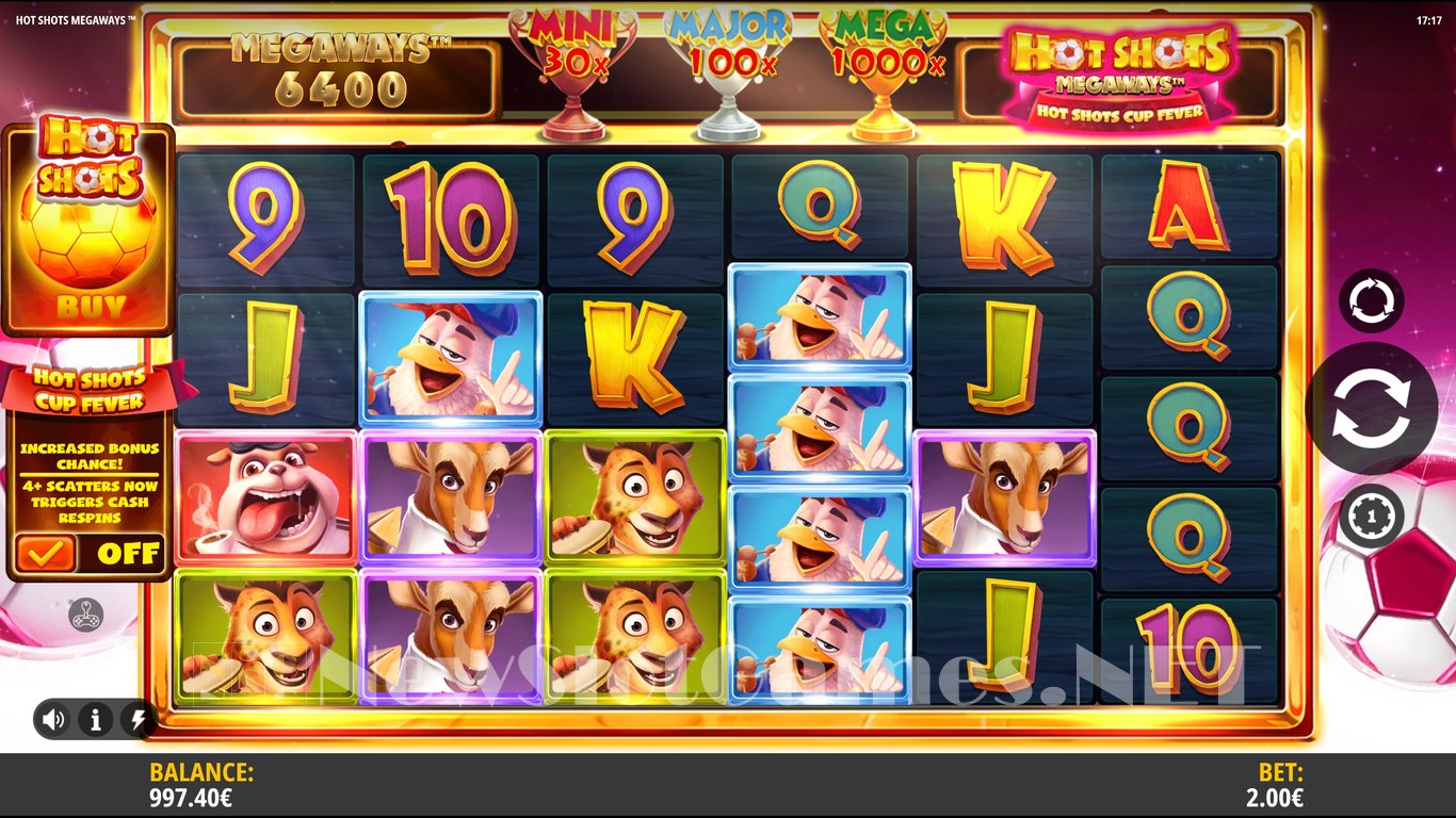 Hot Shots Megaways Slot Slot Image in Demo - pic. 10