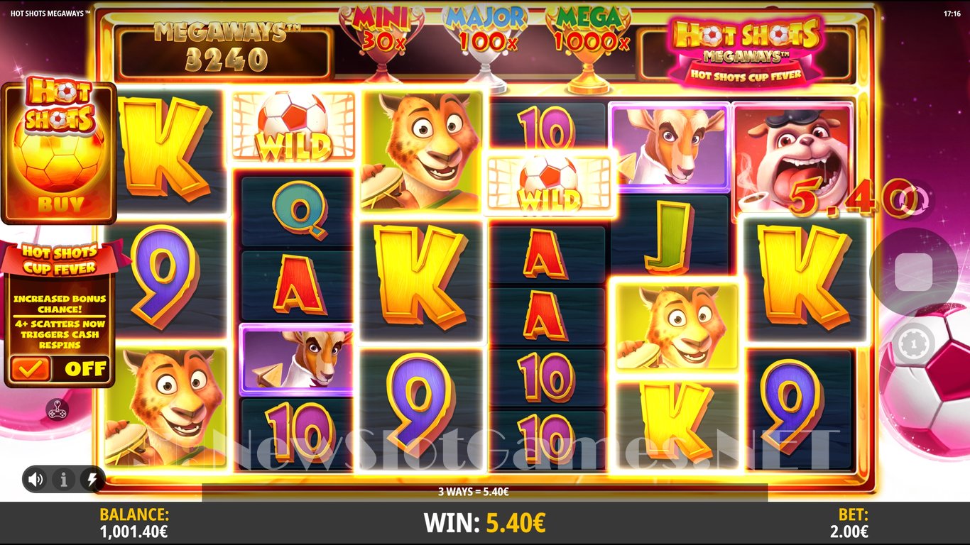 Hot Shots Megaways Slot Slot Image in Demo - pic. 2