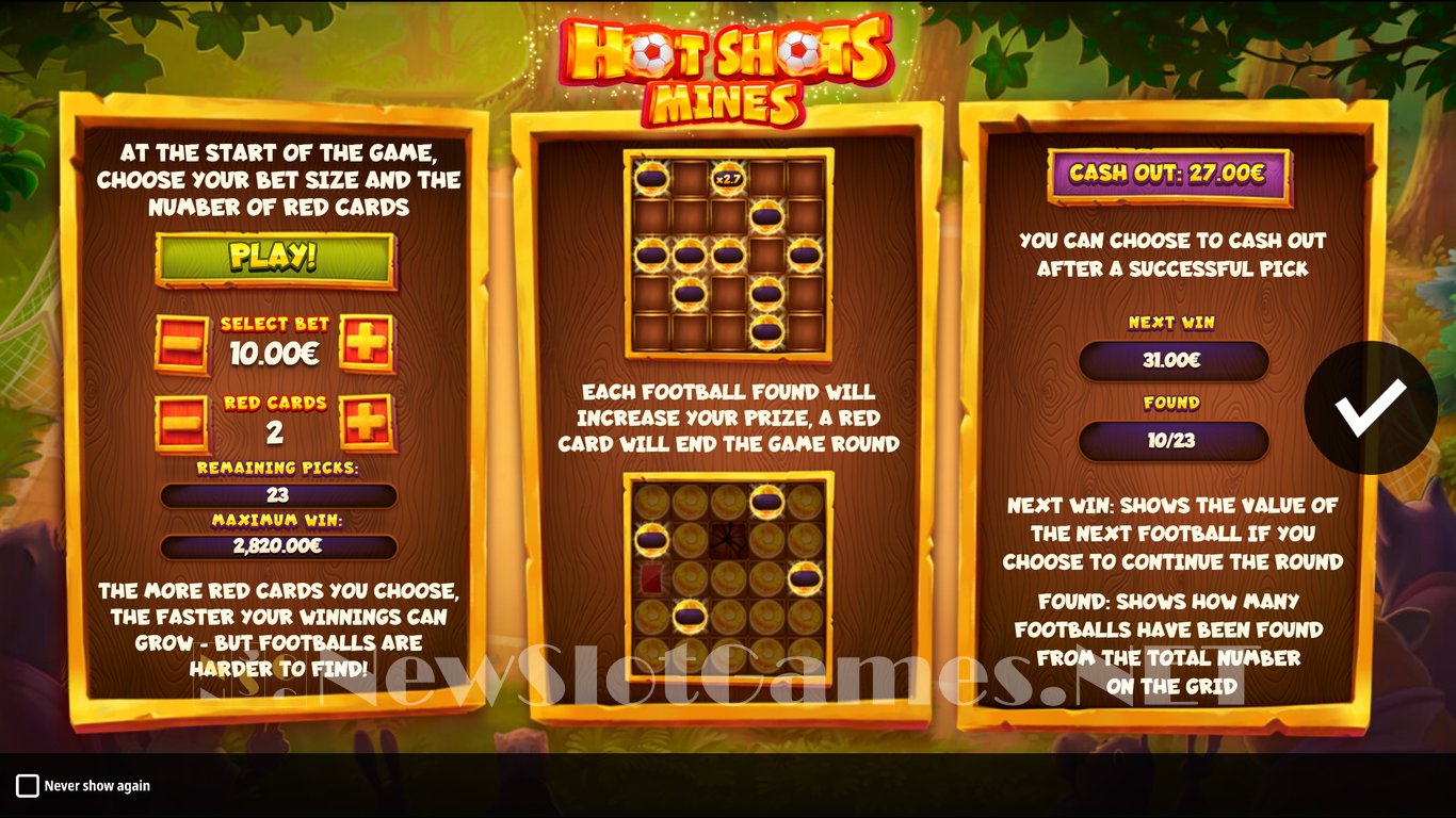Hot Shots Mines Slot Demo Image
