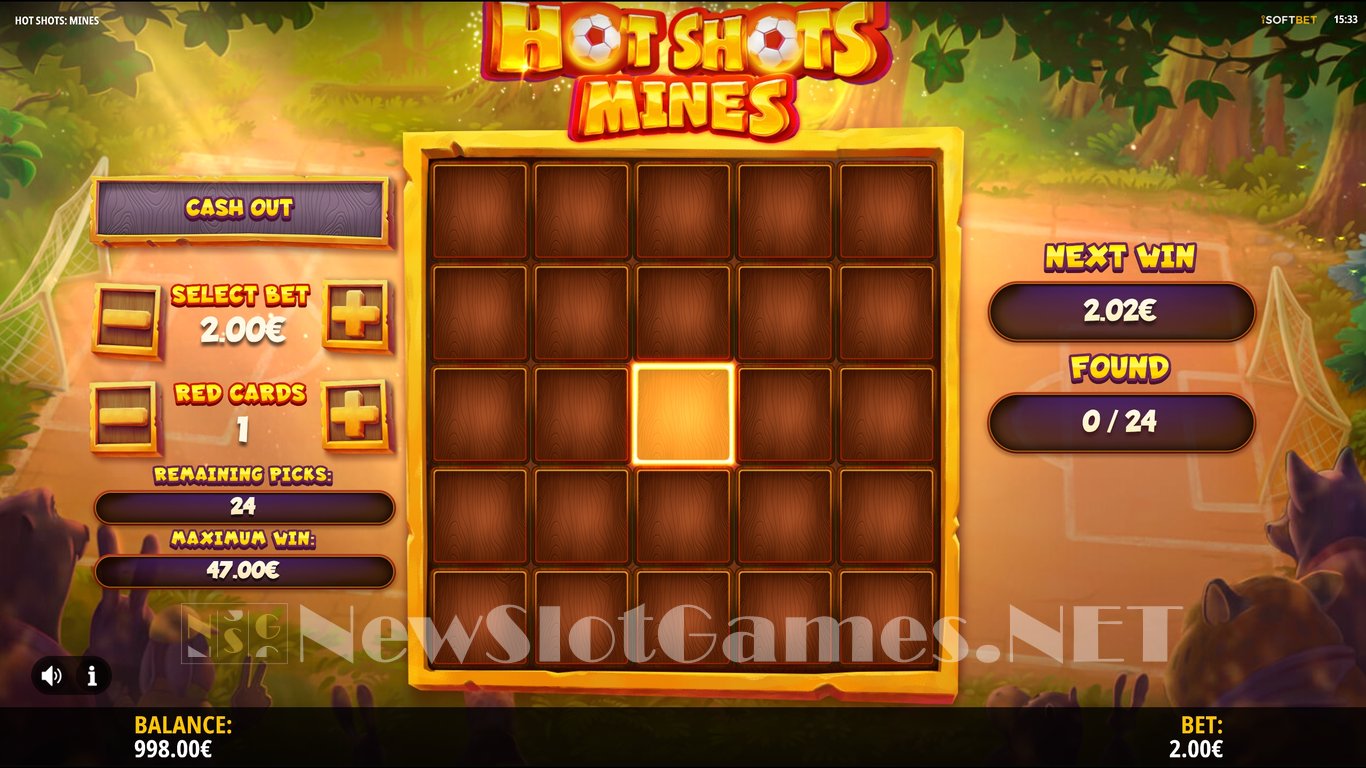 Hot Shots Mines Slot Slot Image in Demo - pic. 2