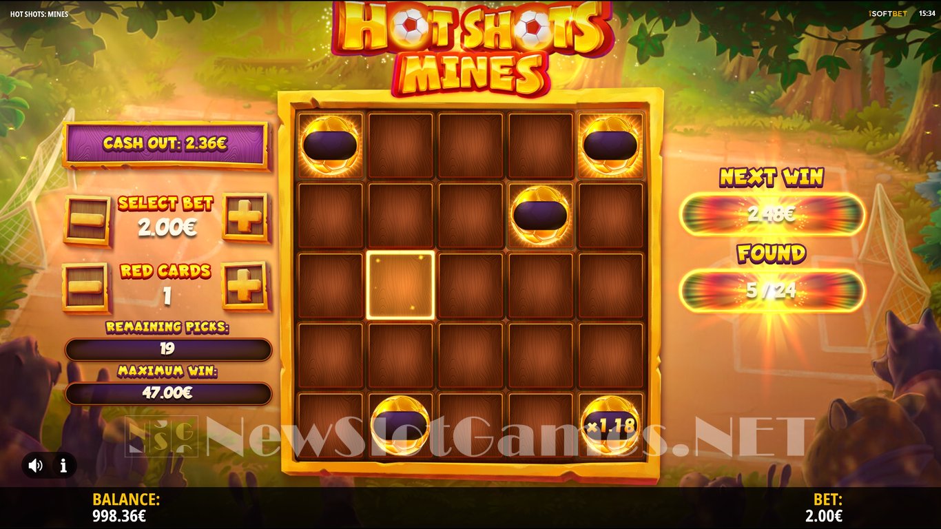 Hot Shots Mines Slot Slot Image in Demo - pic. 4