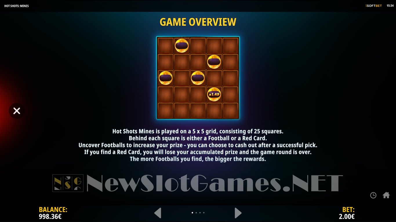 Hot Shots Mines Slot Slot Image in Demo - pic. 5