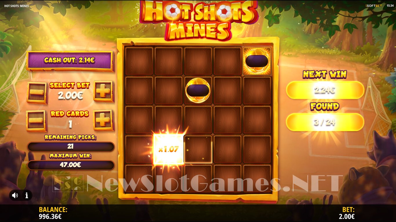 Hot Shots Mines Slot Slot Image in Demo - pic. 7