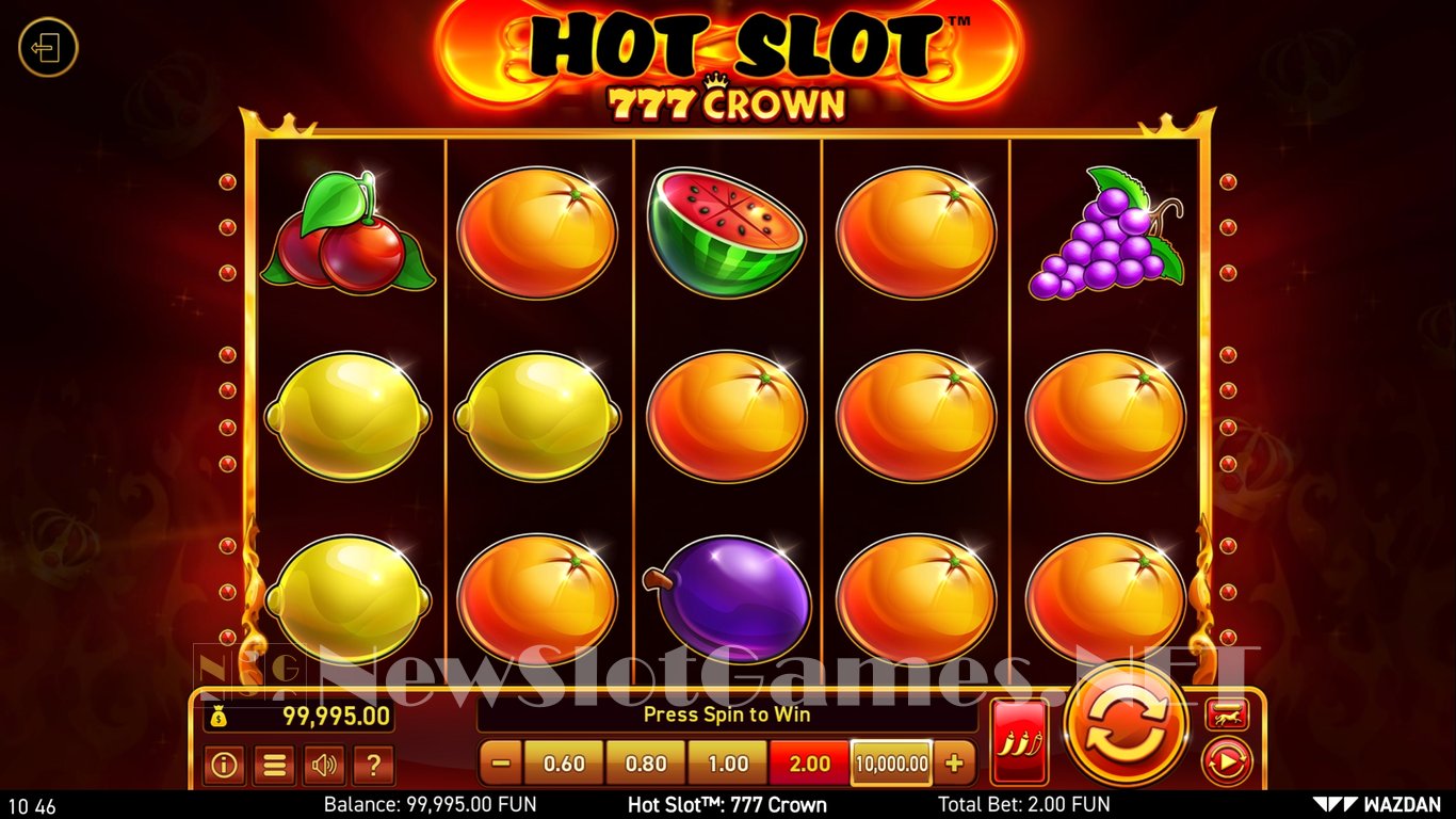 Hot Slot™ 777 Crown Slot Slot Image in Demo - pic. 7