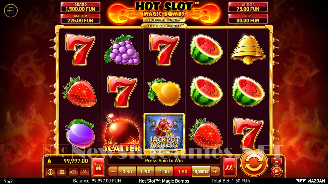 Hot Slot™ Magic Bombs Slot Slot Image in Demo - pic. 3
