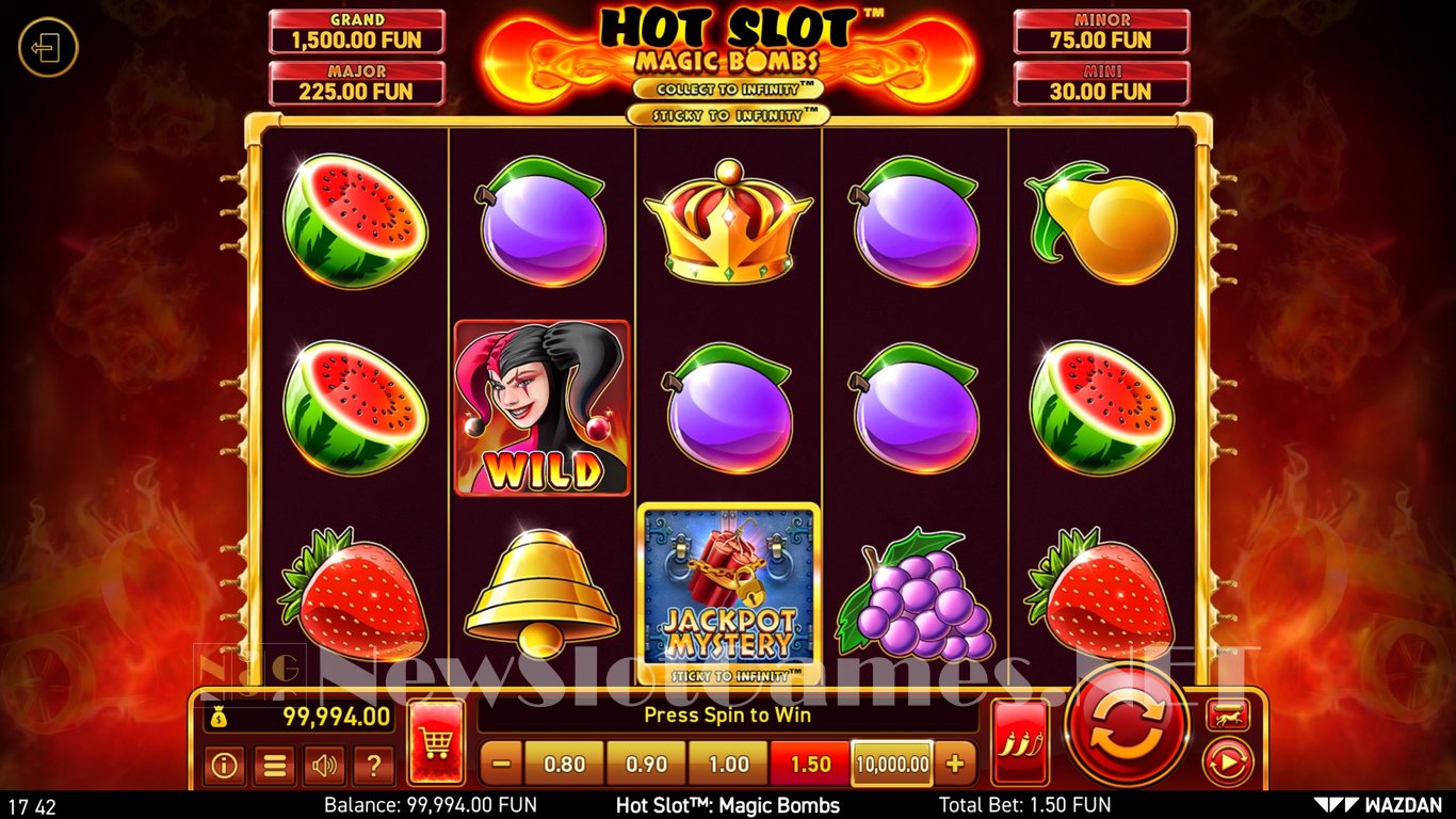 Hot Slot™ Magic Bombs Slot Slot Image in Demo - pic. 4