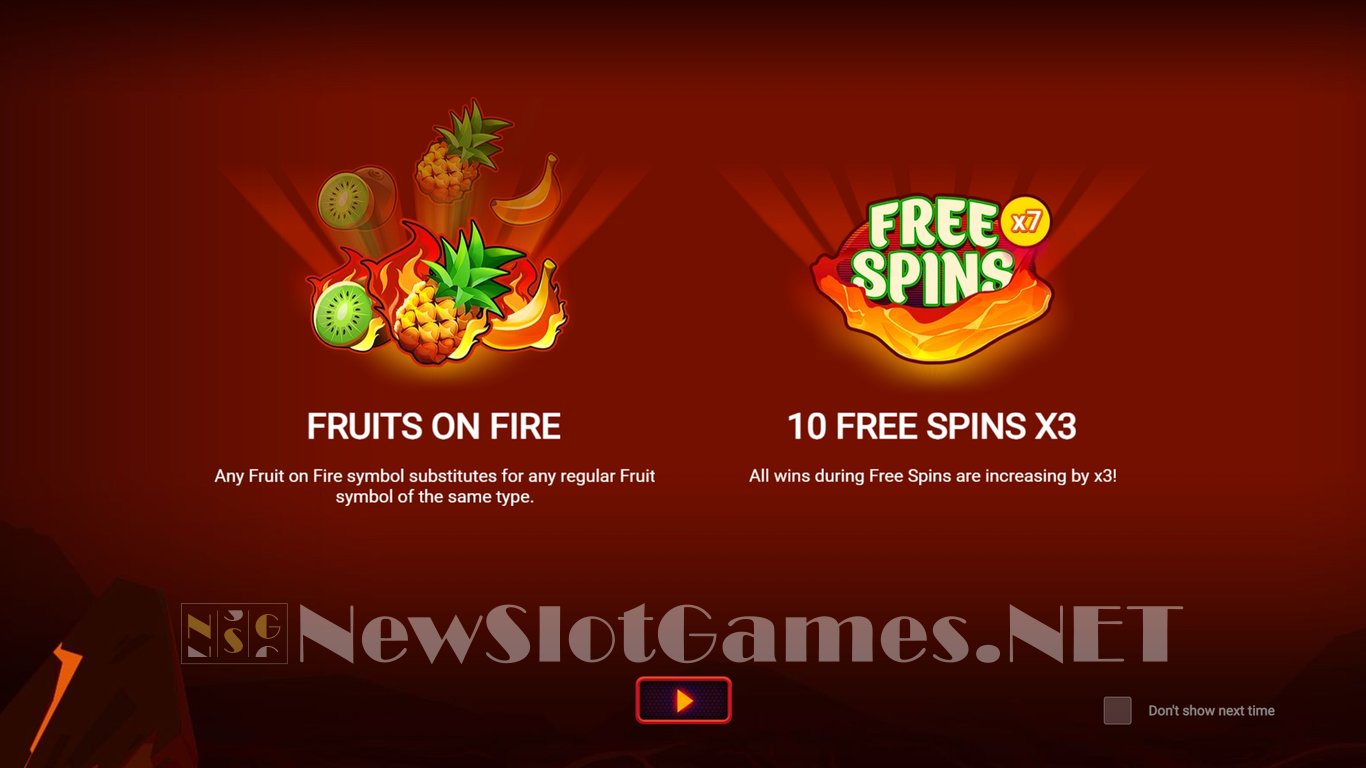 Hot Volcano Bonus Buy Slot Demo Image