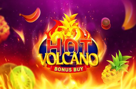 Hot Volcano Bonus Buy Slot Logo