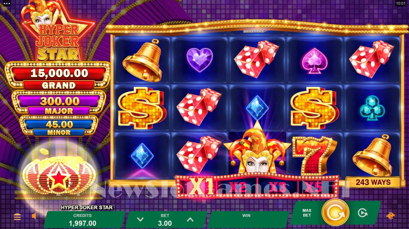 Hyper Joker Star Slot Demo Image