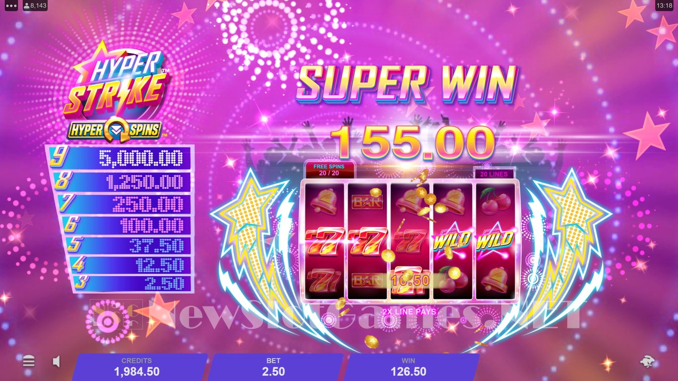 Hyper Strike HyperSpins Slot Slot Image in Demo - pic. 10