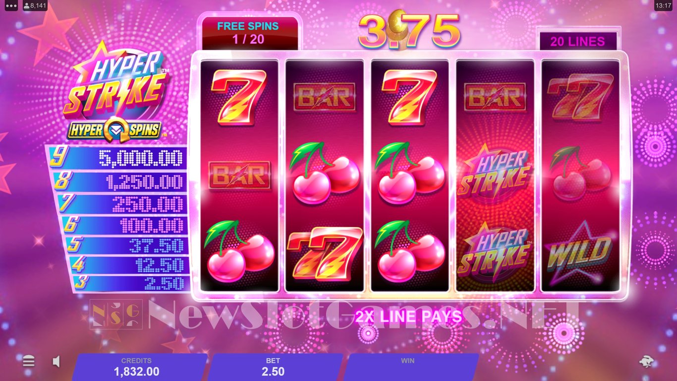 Hyper Strike HyperSpins Slot Slot Image in Demo - pic. 5