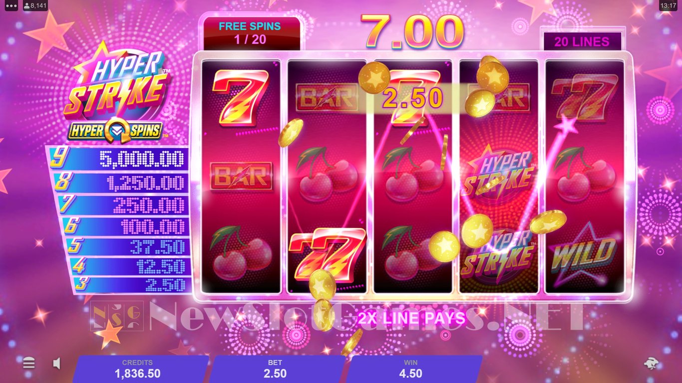 Hyper Strike HyperSpins Slot Slot Image in Demo - pic. 6