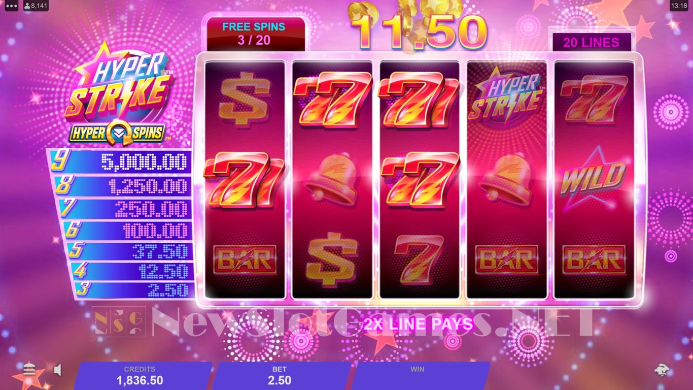 Hyper Strike HyperSpins Slot Slot Image in Demo - pic. 7