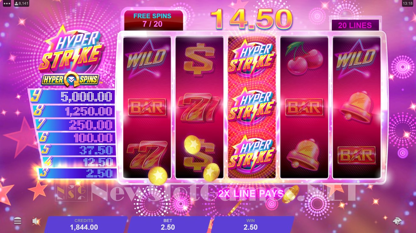 Hyper Strike HyperSpins Slot Slot Image in Demo - pic. 8