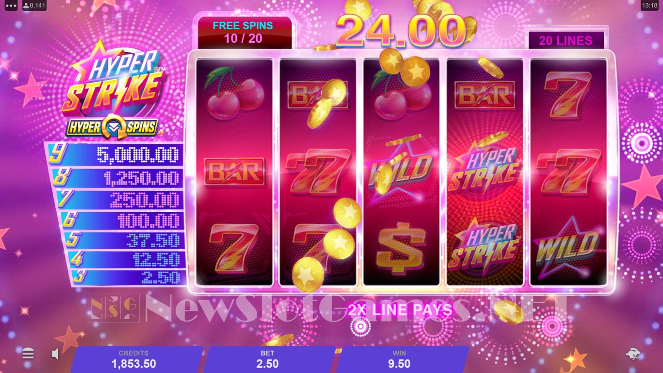 Hyper Strike HyperSpins Slot Slot Image in Demo - pic. 9