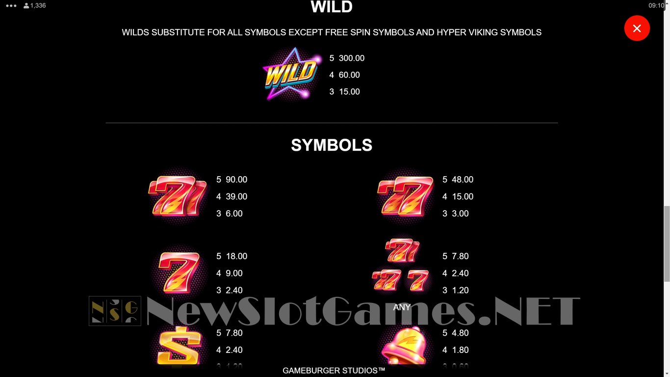 Hyper Viking Slot Slot Image in Demo - pic. 7