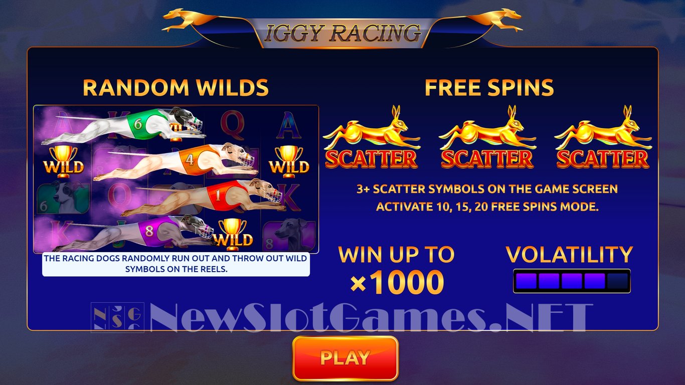 Iggy Racing Slot Demo Image
