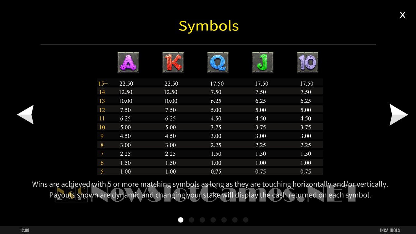 Inca Idols Slot Slot Image in Demo - pic. 4