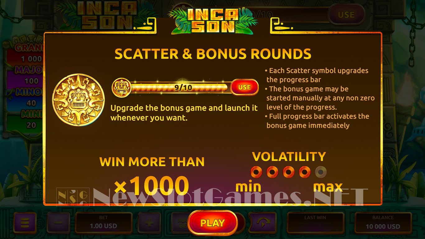 Inca Son Slot Demo Image