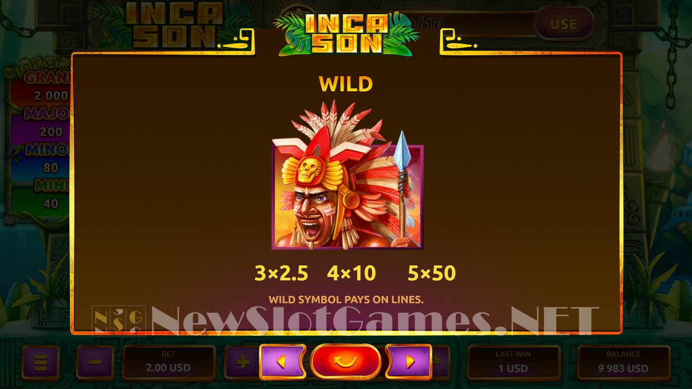 Inca Son Slot Slot Image in Demo - pic. 10