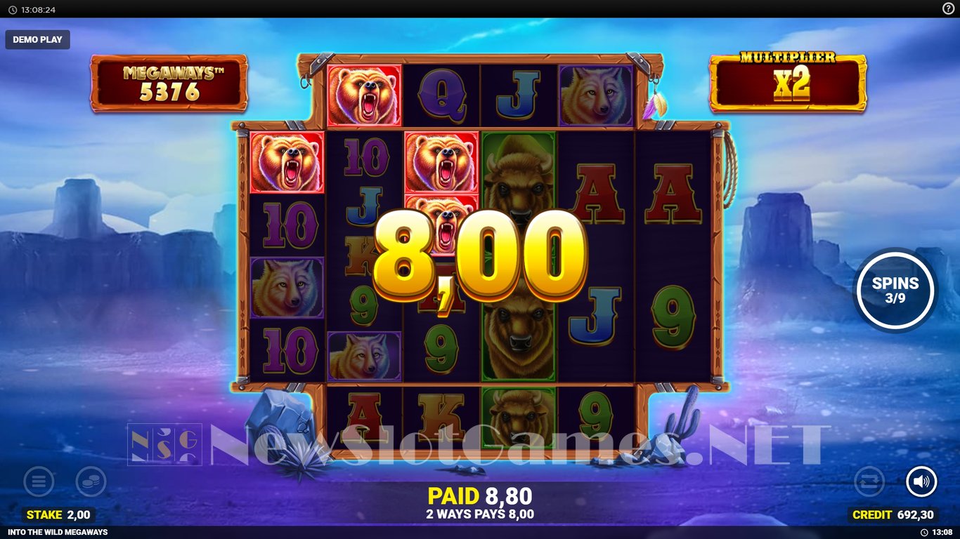 Into The Wild Megaways Slot Slot Image in Demo - pic. 15
