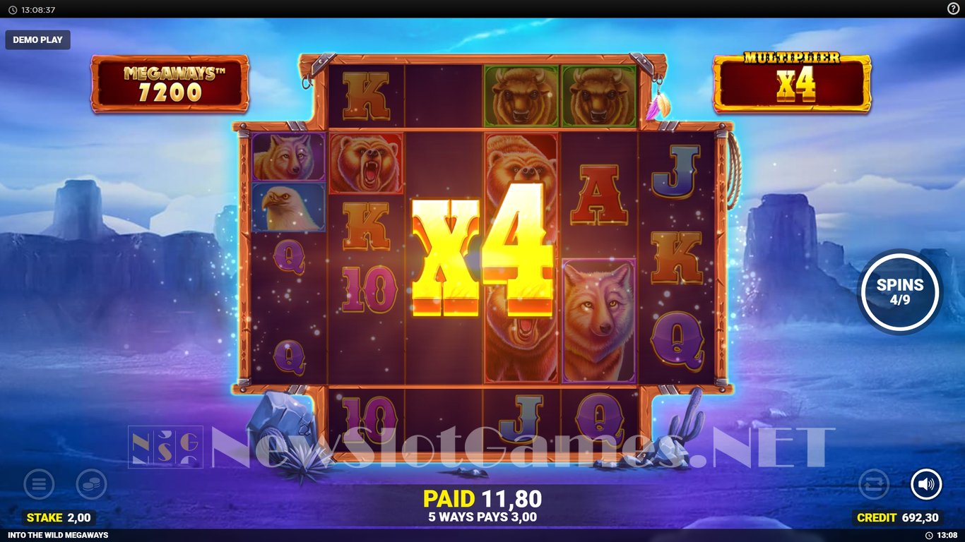 Into The Wild Megaways Slot Slot Image in Demo - pic. 16