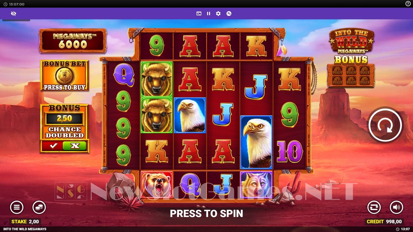 Into The Wild Megaways Slot Slot Image in Demo - pic. 2