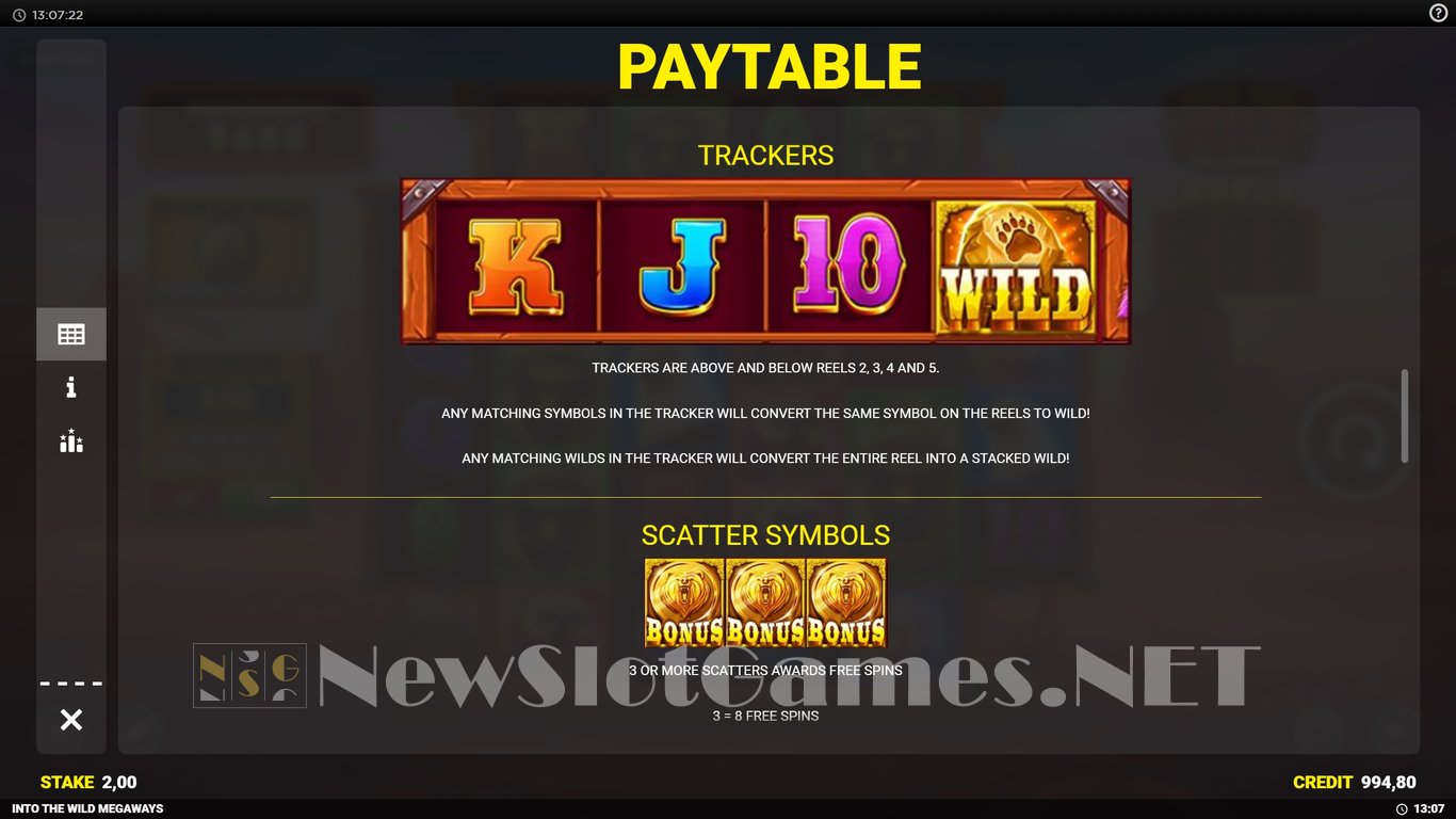 Into The Wild Megaways Slot Slot Image in Demo - pic. 6