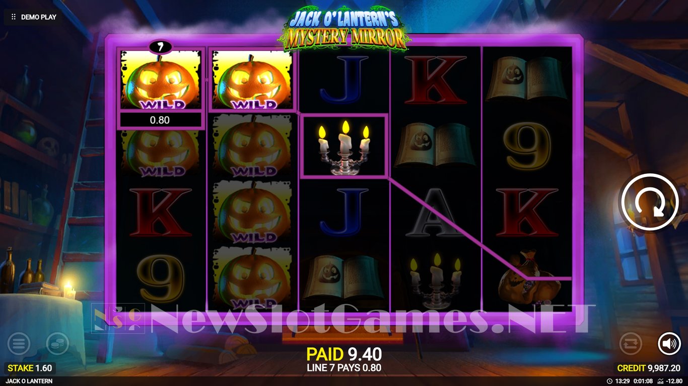 Jack oLanterns Mystery Mirror Slot Slot Image in Demo - pic. 8