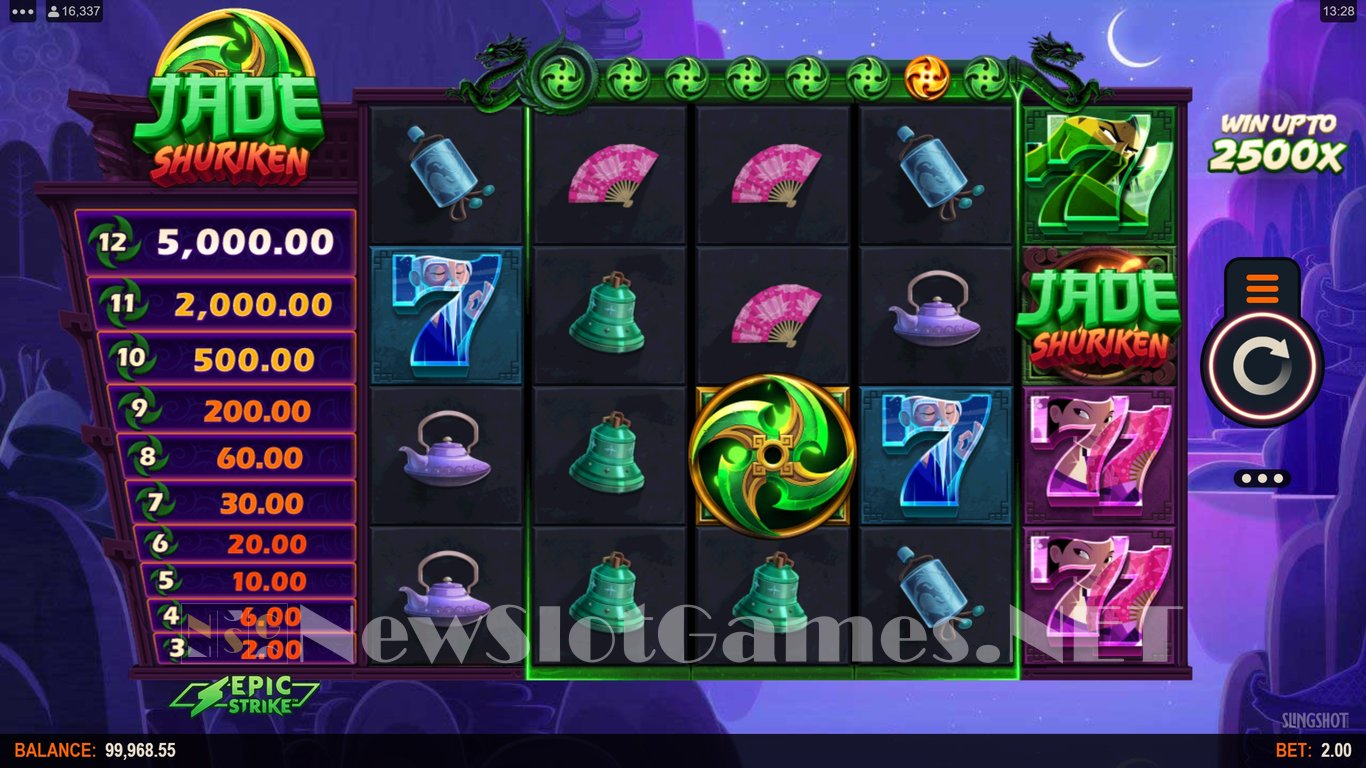 Jade Shuriken Slot Slot Image in Demo - pic. 2