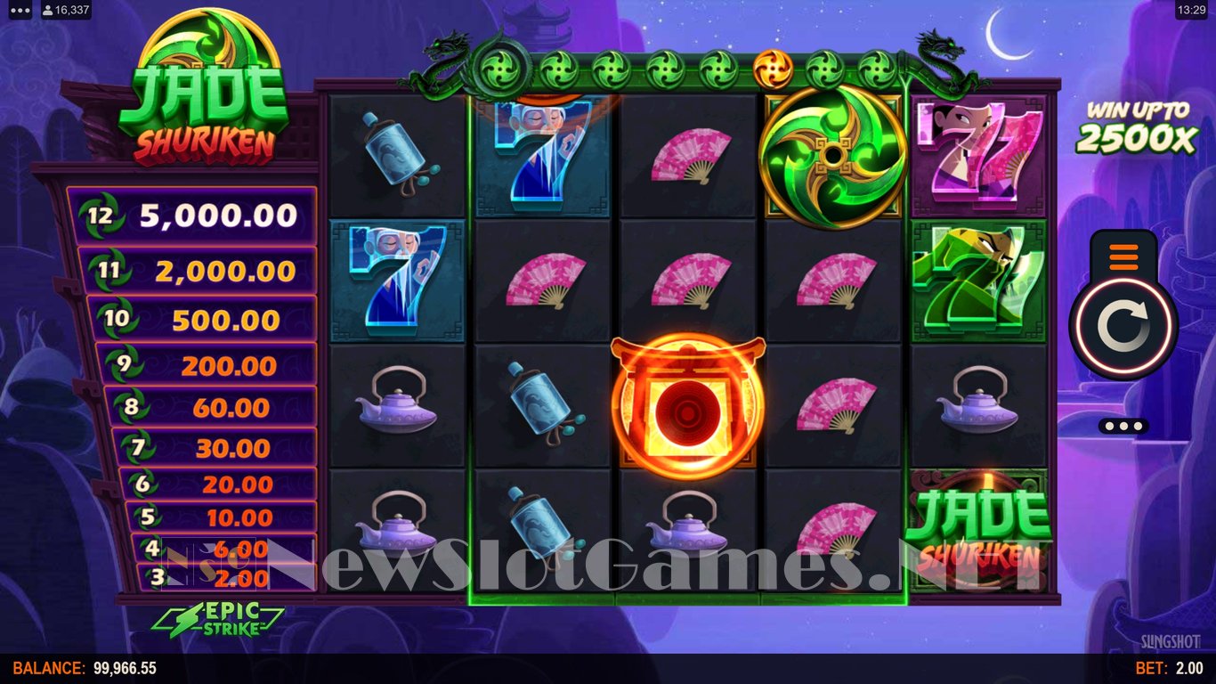 Jade Shuriken Slot Slot Image in Demo - pic. 3