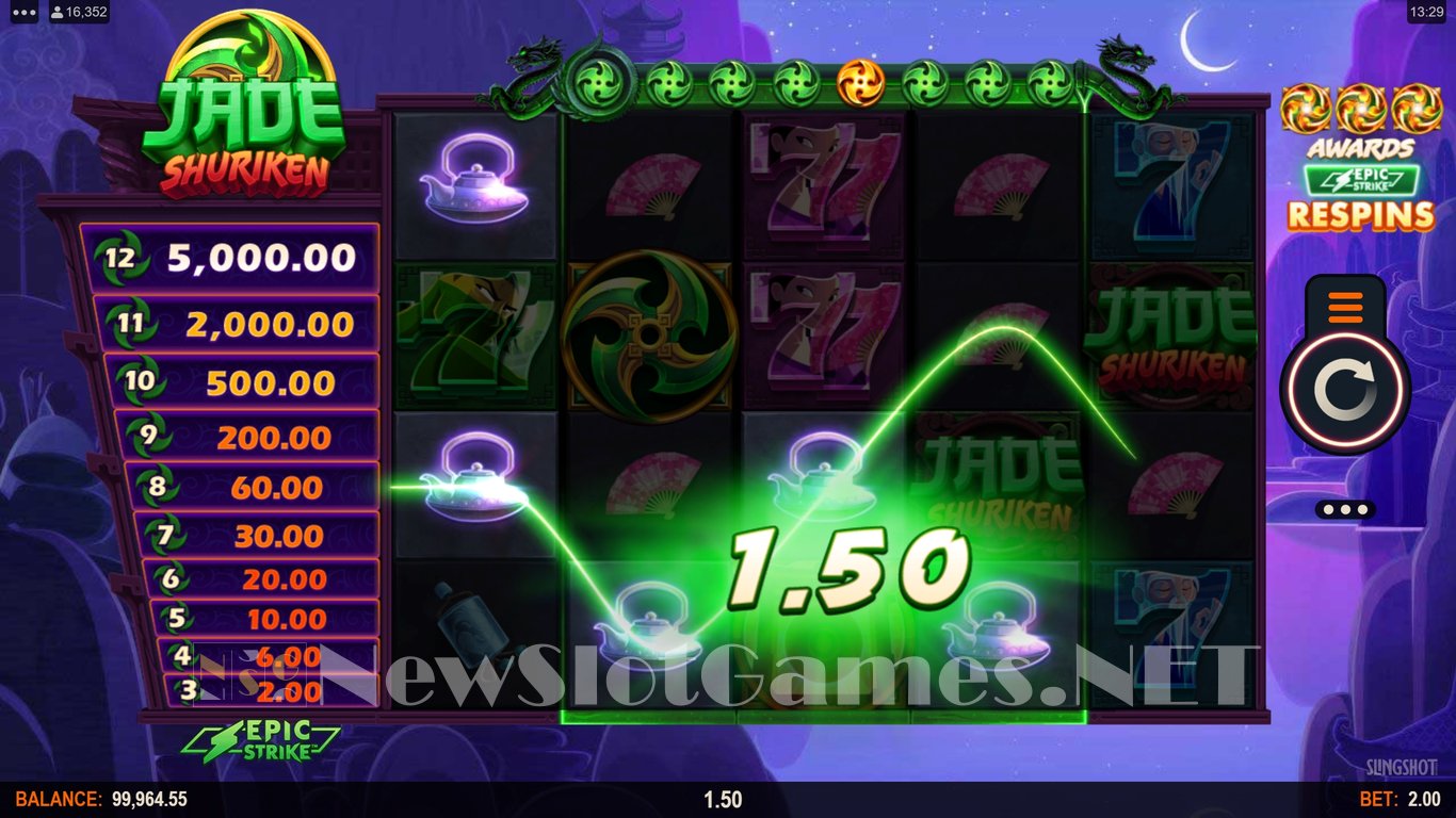 Jade Shuriken Slot Slot Image in Demo - pic. 7