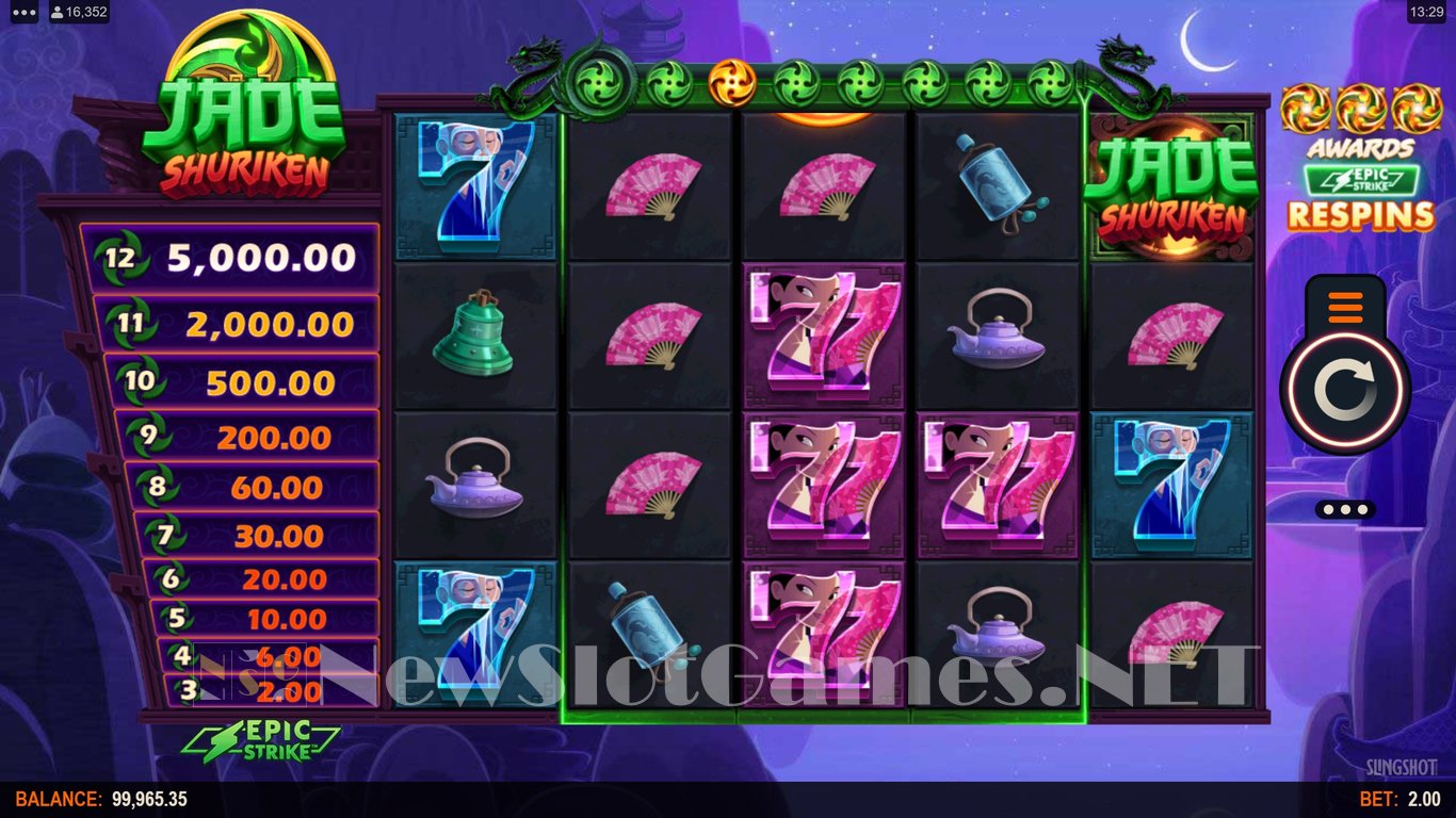 Jade Shuriken Slot Slot Image in Demo - pic. 9