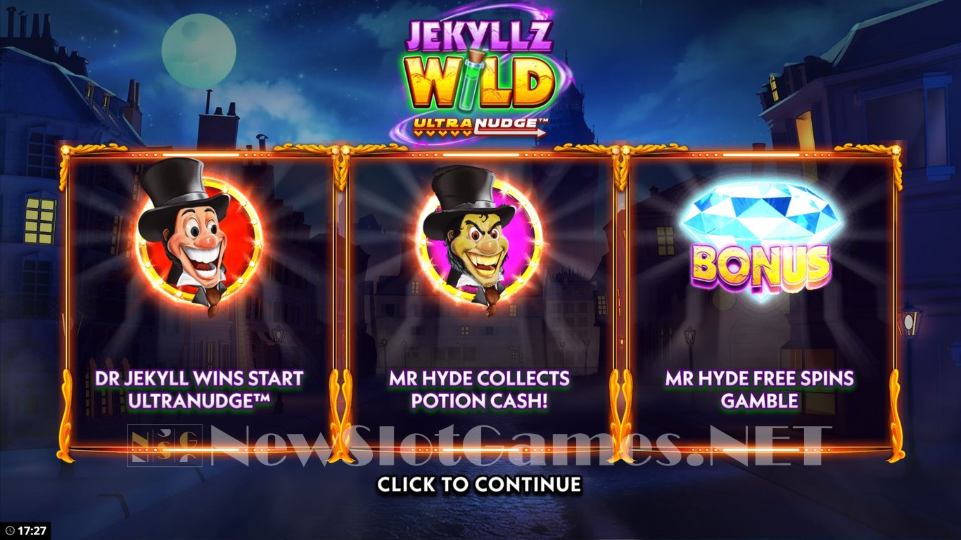 Jekyllz Wild Ultranudge Slot Demo Image