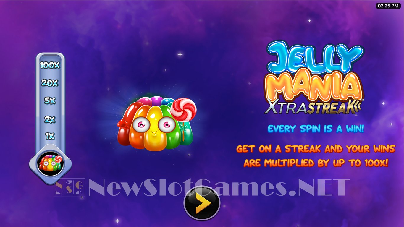 Jelly Mania XtraStreak Slot Demo Image