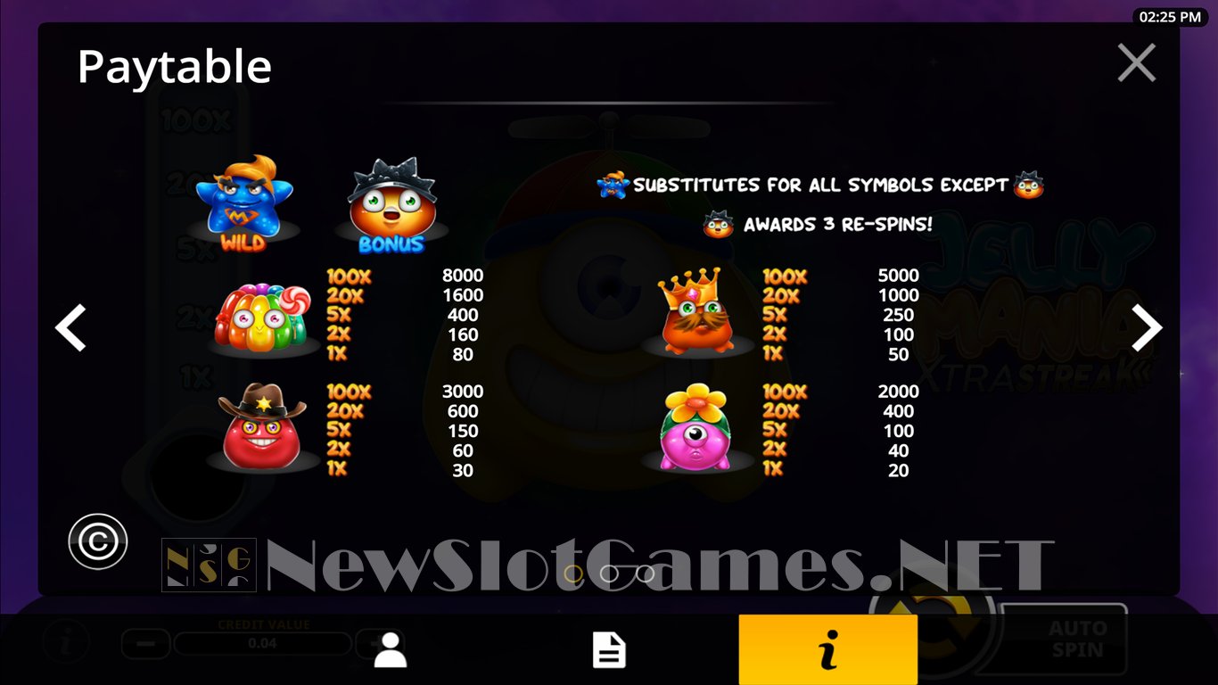 Jelly Mania XtraStreak Slot Slot Image in Demo - pic. 5