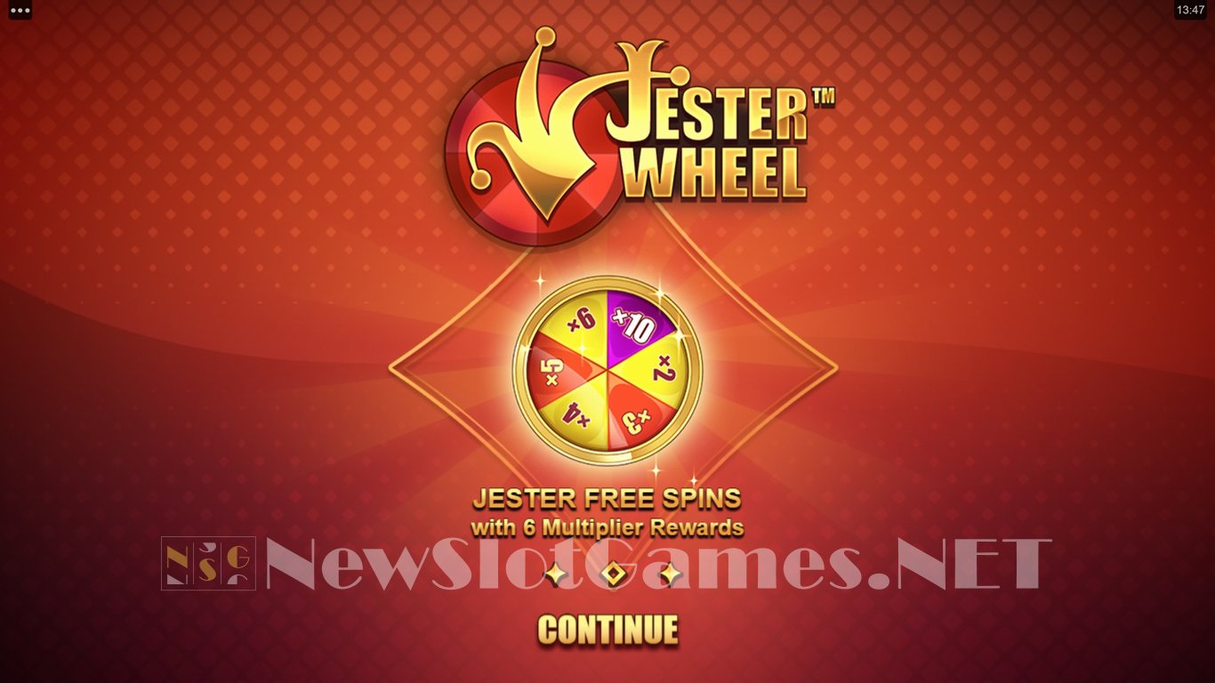 Jester Wheel Slot Demo Image