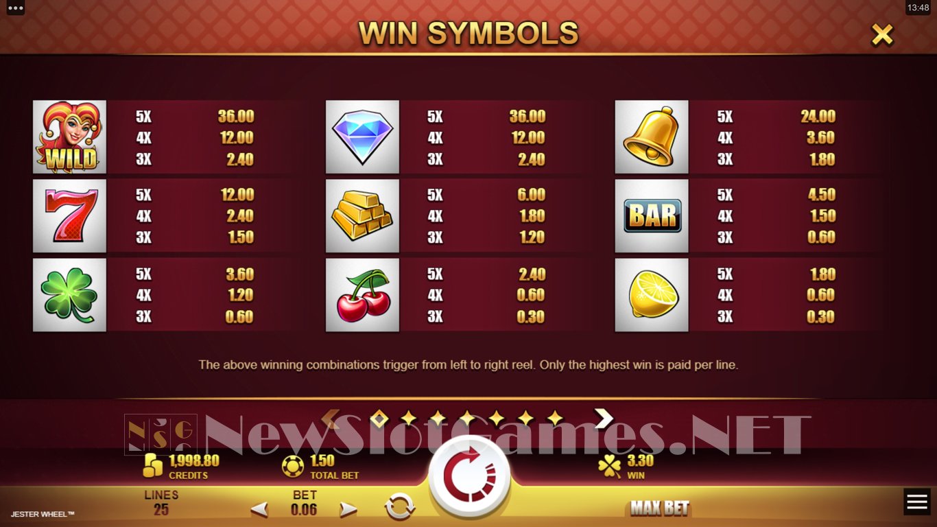 Jester Wheel Slot Slot Image in Demo - pic. 4